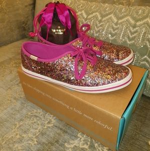 Kate Spade Glitter Keds